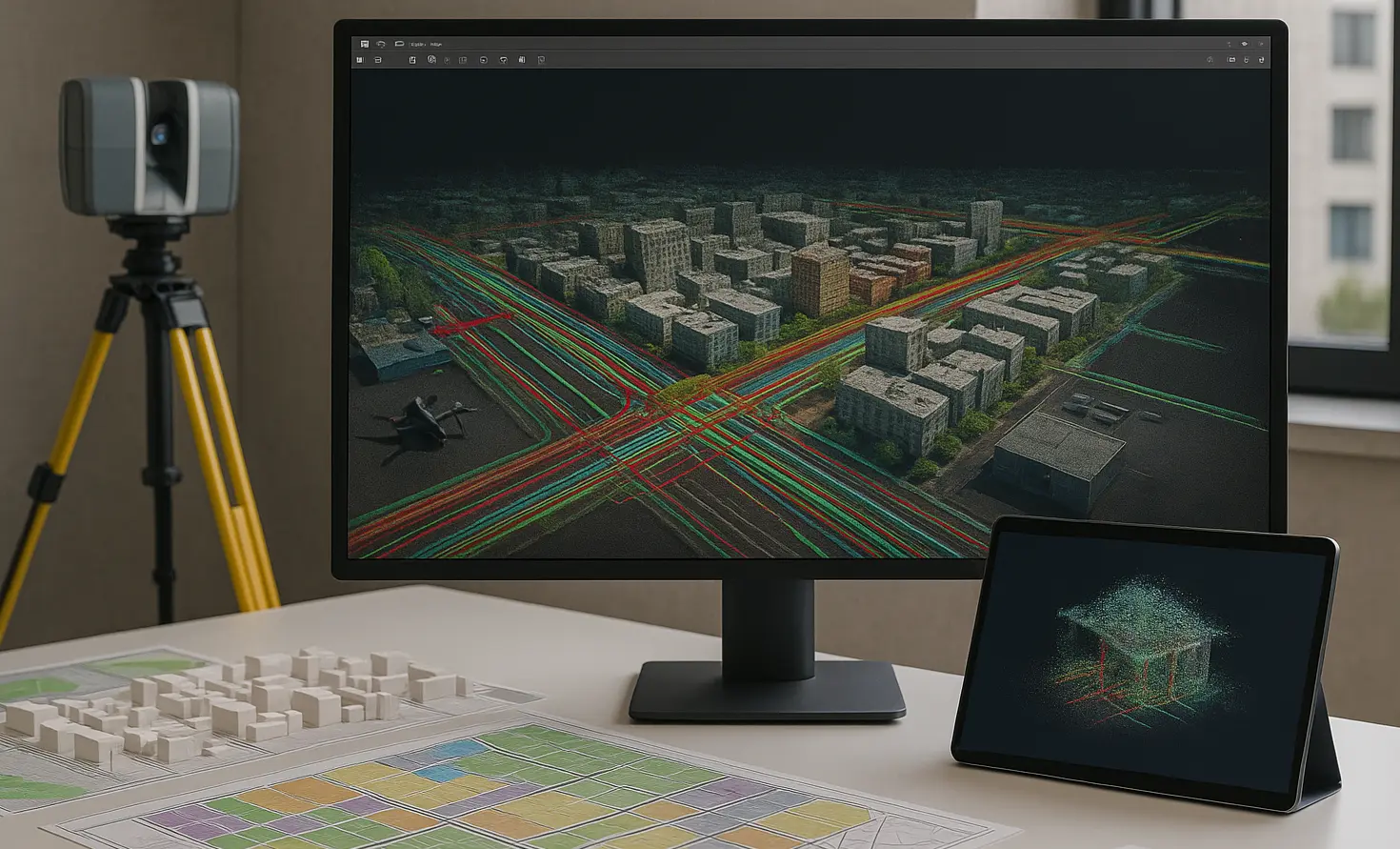 Urban planning with point cloud data